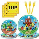 Super Brothers Party Tableware Supp