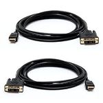 Cmple - 10 ft Gold Plated HDMI to D
