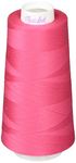 American & Efird 51-32706 Thread Maxi-Lock Cone 3000 Yards-Dark Pink