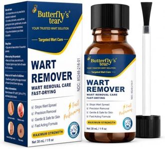 BUTTERFLY'S TEAR Fast-Acting Wart Remover Freeze Off : Salicylic Acid Wart Remover for Plantar Wart, Corn Freeze Off Fast-Acting for Men and Women 30 ML E