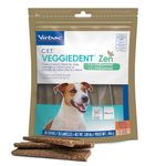 Virbac VEGGIEDENT Fresh Oral Hygiene Chews for Dogs - Small