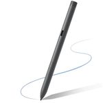 Active Pen PN7522W for Dell PN7522W Premier Rechargeable Active Pen, Active Stylus for PN5122W for Dell 2 in 1 Laptop, Latitude 3340 5310 7210,for Inspiron 7420 7425, XPS(Black)