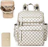 Omanmoli Checkered Diaper Bag Backp
