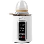 Baby Bottle Warmer, KOSTTE Bottle Warmer for Breastmilk & Formula, 24H Keep Warm, Food Warmer Electric Warmer for Reheating, Defrosting, Steam, BPA-Free