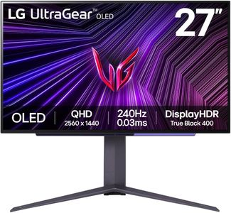 LG UltraGear 27" OLED Gaming Monitor – High Refresh Rate, HDR