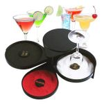 DARENYI 3 Tier Bartender Tool Cocktail Accessory Glass Rimmer Rotating Salt Home Practical Bar Lime Juice Sugar