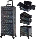 Stagiant Rolling Makeup Case Cosmet