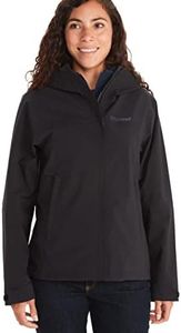 Marmot Women PreCip Eco Pro Jacket, Waterproof Jacket, Lightweight Hooded Rain Jacket, Windproof Raincoat, Breathable Windbreaker, Ideal for Running and Hiking