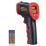 Wintact Infrared Thermometer Gun, Laser IR Surface Temperature Gun, Digital Heat Thermometer Gun for Cooking Food, Meat, Pizza Oven, Grill, Griddle, HVAC, Soap Making -58°F to 752°F Red NOT for Humans