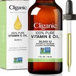 Cliganic 100% Pure Vitamin E Oil fo