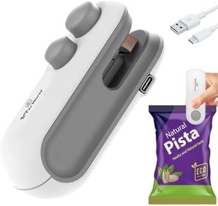 KICHLY Portable Mini Sealing Machine, Handheld Packet Sealer for Food, Snacks, Chips, Fresh Storage, Plastic Bags Sealing Machine Multicolor