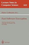 Fast Software Encryption: Third Int