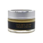 OJAS NATURALS Golden Glow Night Cream Handmade Ayurvedic Freshly Made Night Cream For men's and Women's with No Steroids No Mercury-30 Gram