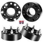Richeer 6x5.5 Wheel Spacer for 2019-2024 Ram 1500, 4 PCS 2 inch 6x139.7mm Wheel Spacer with 14x1.5 Studs & 77.8mm Center Bore for 2019 2020 2021 Ram 1500
