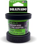 DRAINADO unclog A/C Drain Lines with This 15-in-1 Vacuum Hose to PVC Pipe Adapter