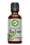 Tea Tree Essential Oil 2 OZ- Tea Tree Oil - Aceite esencial de árbol de té for Aromatherapy Wellness Diffuser Natural Healthy Lifestyle