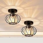 Industrial Semi Flush Mount Ceiling