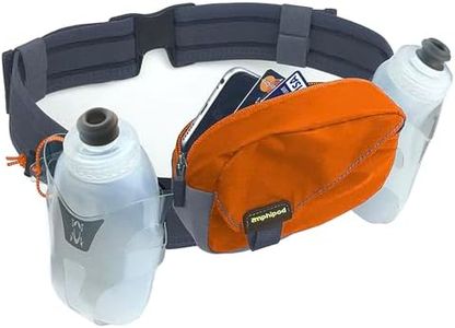 Amphipod Profile-Lite Breeze Hydration Belt, Runners Waist & Hydration Pack for Endurance & Marathon Runs, Men & Women, 21 oz - Orange - 21 oz