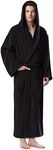 Arus Men's Hooded Classic Bathrobe 