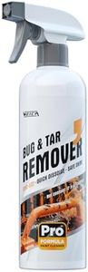 WEICA Pro Strength Bug and Tar Remover for Cars - Rapid Dissolve Formula, Safe on Clear Coat Paint, Windshield, Chrome - Effective Auto Detailing Cleaner - 16 fl oz