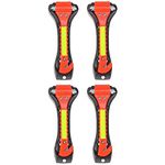 Kriture Escape Tool Car 4 Pack,Auto Emergency Safety Hammer with Car Window Glass Breaker and Seat Belt Cutter