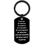 Vadaka Mentor Appreciation Gifts Keyring Keychain Coworker Leaving Gifts Thank You Gift for Mentor Boss Gift Retirement Gift Mentor Keyring Going Away Gift Christmas Birthday Boss's Day Gift for Men