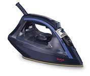 Tefal Steam Iron FV1713 Virtuo | 2000 W | Drip Stop System | Steam Boost 90 g/min | Compact Design | Dark Blue