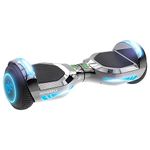 HOVERFLY Glide Hoverboard with Music Speaker, LED 6.5" Wheels Self Balancing Scooter with Dual 200W Motor up to 10km/h & Max 7km Range, Headlight & UL2272 Certified Electric Hover Boards Kids Teens