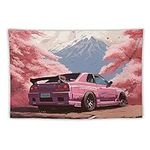 FeoYoed Car Tapestry Wall Hanging D