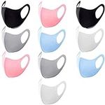 10 PACK Face Covers with Elastic Ea