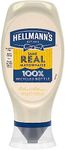 Hellmann's UEFA EURO 2024 Limited Edition Real Mayonnaise Condiment 100% recyclable squeeze bottle creamy mayo for burgers, sandwiches and salads 430 ml