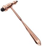 MDF® Tromner Neurological Reflex Hammer with Pointed Tip Handle for Cutaneous and Superficial Responses - Free-Parts-for-Life (Rose Gold/Black) (MDF555-RG)