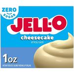 JELL-O CHEESECAKE SUGAR FREE INSTANT REDUCED CALORIE PUDDING AND PIE FILLING 1 x 28g AMERICAN IMPORT