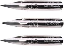 MyLifeUNIT Tachikawa Comic G Nib, Manga G-Pen Nib, Pack of 3