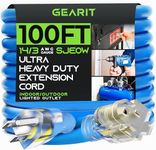 GearIT 14/3 Outdoor Extension Cord 