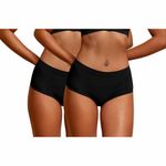 NewMom Caesarean Panty – Black-Black (M) Pack of 2