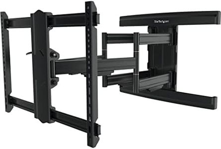 StarTech.com FPWARTS2 Full Motion Articulating Arm TV Wall Mount for Up to 100 Inch TVs