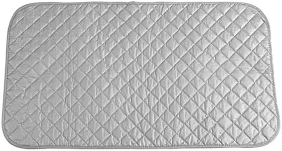 Ironing Mat, Durable Ironing Pad, Iron for Home, Magnetic Ironing Mat Blanket, Iron Board Alternative Cover Quilted Washer Dryer Heat Resistant Pad Portable Cover Mat