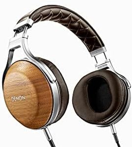 Denon AH-D9200 Circumaurale Padiglione auricolare Nero, Acciaio inossidabile