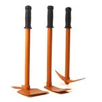 Green Touch Garden Tool Set Includes, Garden Hoe, Garden Tiller, Harden Hand Hoe - Set of Required Tools