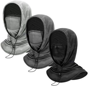 YANIKY Summer Cooling Balaclava with Breathable Holes, Sun UV Protection Face Mask for Running, Cycling, Fishing, Men & Women