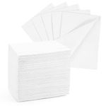 Annhua Dental Bibs 90 Pcs Disposable Tattoo Bibs, 3 Ply Waterproof Dentist Bibs for Nail, Tattoo, Dental Clinic, Patient, 13" x 18" White)