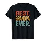 Best Grandpa Ever Vintage Father's Day Worlds Best Grandpa T-Shirt