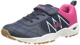 Lico Refugio VS Indoor Court Shoe, Navy Pink, 11.5 UK Child