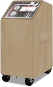 Refrigerant Recovery Machine Cover, 600D Heavy duty A/C RRR Machine Cover Compatible with AC1234-6,34788NI,34788NI-H,34988NI Machine Model (Khaki)