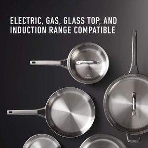 Calphalon Premier 11-Piece Cookware Set – Nonstick Pots and Pans