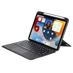 DUX DUCIS iPad 10th Generation Case with Keyboard 10.9 inch, Multi-Touch Trackpad and Pencil Holder, 7-Color Backlit, Removable Magnetic Wireless Folio Cover, iPad 10th Generation Keyboard (Black)…