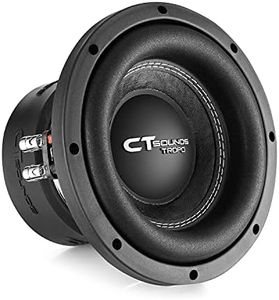 CT Sounds TROPO-8-D2 8 Inch Car Subwoofer Dual 2 Ohm, 800 Watts Max