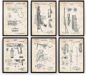 Magic Posters Gun Patent Prints - S