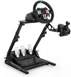 FLAONUSGT Racing Wheel Stand Simulator Steering Stand Wheel Stand for Logitech G25/G27/G29/G920,Thrustmaster T300Rs/ T300Gt/T150Rs Supporting TX Xbox PS4 PS5 PC